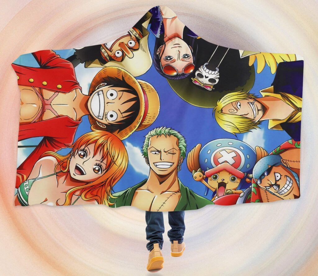 One Piece New Trending Hooded Blanket