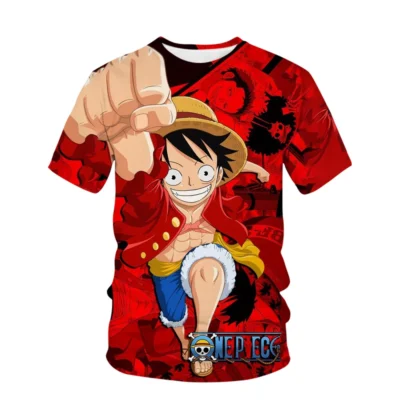 2023 New Cool Boy Summer Stranger Things T shirt Children s One Piece 3D Print Fashion 3 1 - One Piece DE Store