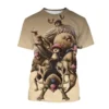 2023 Summer Hot Sale One Piece 3D Print T Shirt Japanese Anime Cute Cartoon Character Chopper 1 - One Piece DE Store