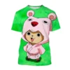 2023 Summer Hot Sale One Piece 3D Print T Shirt Japanese Anime Cute Cartoon Character Chopper 5 1 - One Piece DE Store