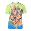 2023 Summer Hot Sale One Piece 3D Print T Shirt Japanese Anime Cute Cartoon Character Chopper 6 - One Piece DE Store