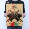 Anime One Piece Ace Vintage Kraft paper poster Bar Cafe Decorative Painting 50 5 35CM 2 - One Piece DE Store