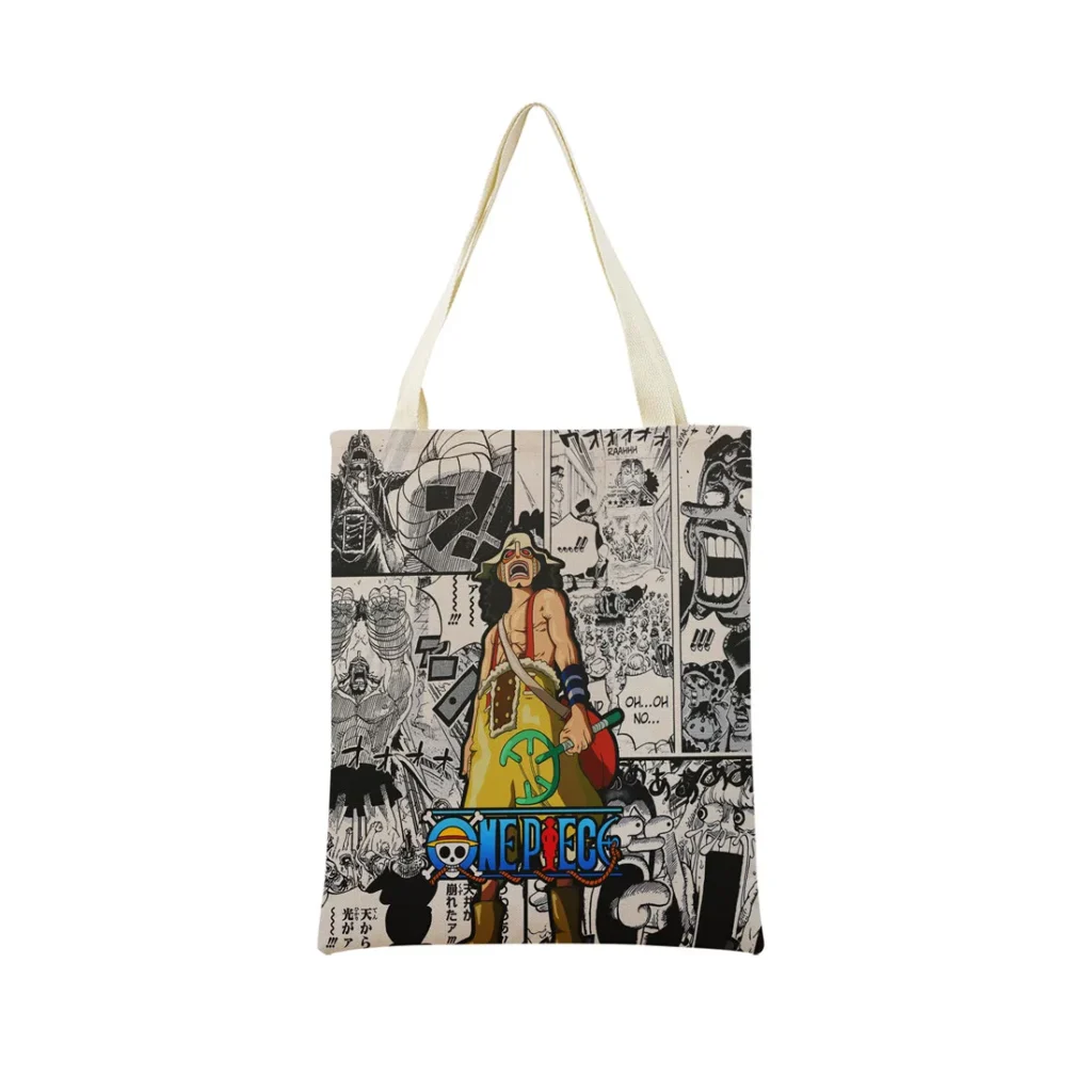 One Piece Art Print Usopp Tote Bag