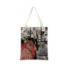 Anime One Piece Pattern Market Eco Shopping Bag Double Side Print Design Foldable Women Handbag Portable 24 - One Piece DE Store