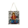 Anime One Piece Pattern Market Eco Shopping Bag Double Side Print Design Foldable Women Handbag Portable 7 - One Piece DE Store