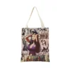 Anime One Piece Pattern Market Eco Shopping Bag Double Side Print Design Foldable Women Handbag Portable 9 - One Piece DE Store