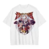 Anime One Piece T Shirts Oversized Vintage Washed Monkey D Luffy T shirt Retro Streetwear Manga 3 - One Piece DE Store