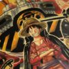 Anime One Piece character collection Vintage kraft paper poster series Cafe home decorative painting 4 - One Piece DE Store