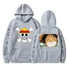 Anime Sweatshirts Luffy Roronoa Zoro Manga Hoodies Men Women Harajuku Casual Pullover Oversized Fleece Tops Y2K 10 - One Piece DE Store