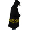 Black Trafalgar Law One Piece AOP Hooded Cloak Coat RIGHT Mockup - One Piece DE Store