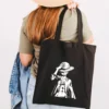 Cute Anime Monkey D Luffy Roronoa Zoro One Piece Women Canvas Shoulder Bag Handbag Tote Eco 15 - One Piece DE Store