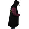 Dracule Mihawk One Piece AOP Hooded Cloak Coat RIGHT Mockup - One Piece DE Store