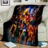 Fashionable Anime One P Piece flannel plush blanket living room bedroom sofa bed portable blanket picnic 10 - One Piece DE Store