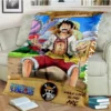 Fashionable Anime One P Piece flannel plush blanket living room bedroom sofa bed portable blanket picnic 2 - One Piece DE Store