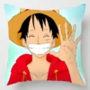 Hot Anime One Piece Figure Toys Roronoa Zoro Tony Chopper Nami Printed Pillows Cover Birthday Party 20 - One Piece DE Store