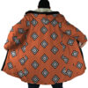 Jinbe Wano Country Arc OP AOP Hooded Cloak Coat NO HOOD Mockup - One Piece DE Store