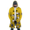 Jinbe Whole Cake Island Arc OP AOP AOP Hooded Cloak Coat FRONT Mockup - One Piece DE Store