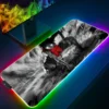 LED Light Mause Pad for Computer Mouse Pad Anime Desk Mat PC Gamer Cabinet For Office 20 - One Piece DE Store
