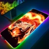 LED Light Mause Pad for Computer Mouse Pad Anime Desk Mat PC Gamer Cabinet For Office 3 - One Piece DE Store