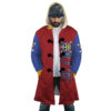 Luffy Gear 5 Sea Wave OP AOP Hooded Cloak Coat FRONT Mockup - One Piece DE Store