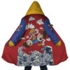 Luffy Gear 5 Sea Wave OP AOP Hooded Cloak Coat MAIN Mockup - One Piece DE Store