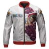 Luffys Gear Fourth Technique One Piece Bomber Jacket Front - One Piece DE Store