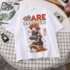 Men T Shirt Anime One Piece Luffy Fashion Super Cool Print Short Sleeve Oversized T shirt - One Piece DE Store