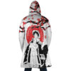 Monkey D. Luffy Pirate King One Piece AOP Hooded Cloak Coat BACK Mockup - One Piece DE Store