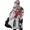 Monkey D. Luffy Pirate King One Piece AOP Hooded Cloak Coat SIDE Mockup - One Piece DE Store