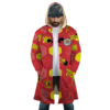 Mugiwara Pirates One Piece AOP Hooded Cloak Coat FRONT Mockup - One Piece DE Store