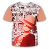 New Anime One Piece Luffy Fashion Kids Boy Girl Children T Shirt 3D Casual Summer Men 1 - One Piece DE Store