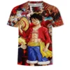 New Anime One Piece Luffy Fashion Kids Boy Girl Children T Shirt 3D Casual Summer Men 11 1 - One Piece DE Store