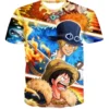 New Anime One Piece Luffy Fashion Kids Boy Girl Children T Shirt 3D Casual Summer Men 14 - One Piece DE Store