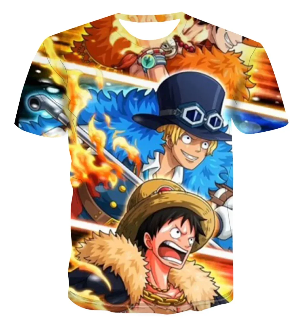 Anime One Piece Cool 3D T-Shirt