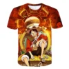 New Anime One Piece Luffy Fashion Kids Boy Girl Children T Shirt 3D Casual Summer Men 15 1 - One Piece DE Store