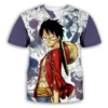 New Anime One Piece Luffy Fashion Kids Boy Girl Children T Shirt 3D Casual Summer Men 3 1 - One Piece DE Store