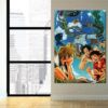 One Piece Luffy Ace Sabo Brotherhood Friendship 1pc Wall Art 3 - One Piece DE Store