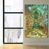 One Piece Roronoa Zoro Epic Asura God Green 1pc Canvas Print 3 - One Piece DE Store