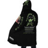 Roronoa Zoro One Piece AOP Hooded Cloak Coat SIDE Mockup - One Piece DE Store
