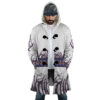Shimotsuki Ryuma One Piece AOP Hooded Cloak Coat FRONT Mockup - One Piece DE Store