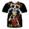 Summer Hot 3d Printing T shirt for Men and Kids Interesting Anime One piece Luffy Pattern - One Piece DE Store