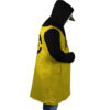 Trafalgar Law One Piece Hooded Cloak Coat RIGHT Mockup - One Piece DE Store