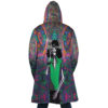 Trippy Hippie Trip Brook One Piece AOP Hooded Cloak Coat BACK Mockup - One Piece DE Store