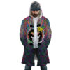 Trippy Hippie Trip Brook One Piece AOP Hooded Cloak Coat FRONT Mockup 1 - One Piece DE Store