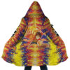 Trippy Luffy One Piece AOP Hooded Cloak Coat MAIN Mockup - One Piece DE Store