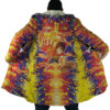 Trippy Luffy One Piece AOP Hooded Cloak Coat NO HOOD Mockup - One Piece DE Store