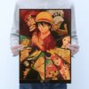 Wall decoration animation One Piece Sea revenge ancient home decorative painting wall stickers picture decorative painting - One Piece DE Store