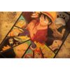 Wall decoration animation One Piece Sea revenge ancient home decorative painting wall stickers picture decorative painting 3 - One Piece DE Store