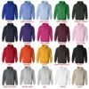 hoodie color chart - One Piece DE Store