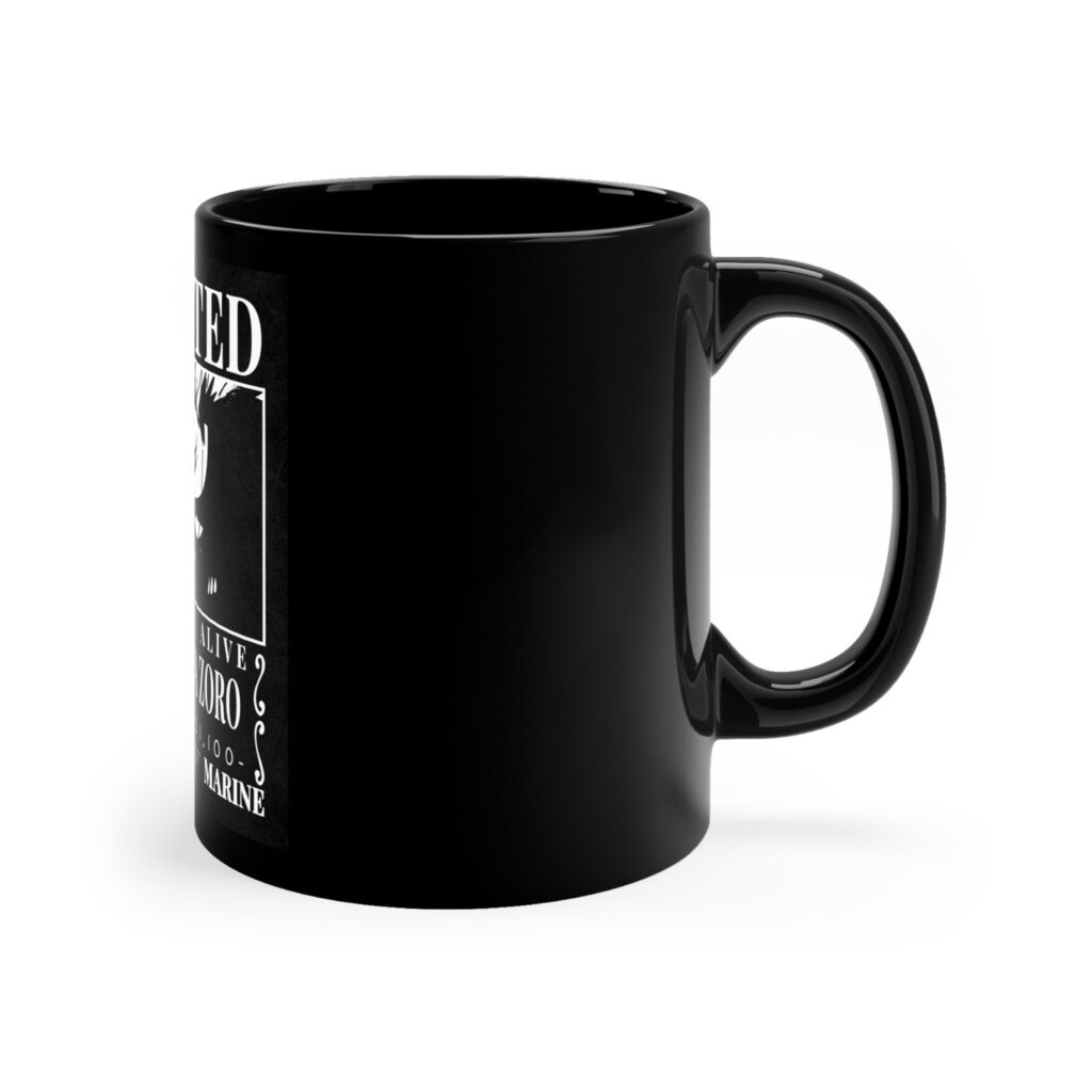 Zoro Wanted Black Edition One Piece Mug - Image 3